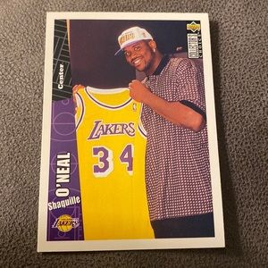 Shaquille O'Neal Lakers Trading Card